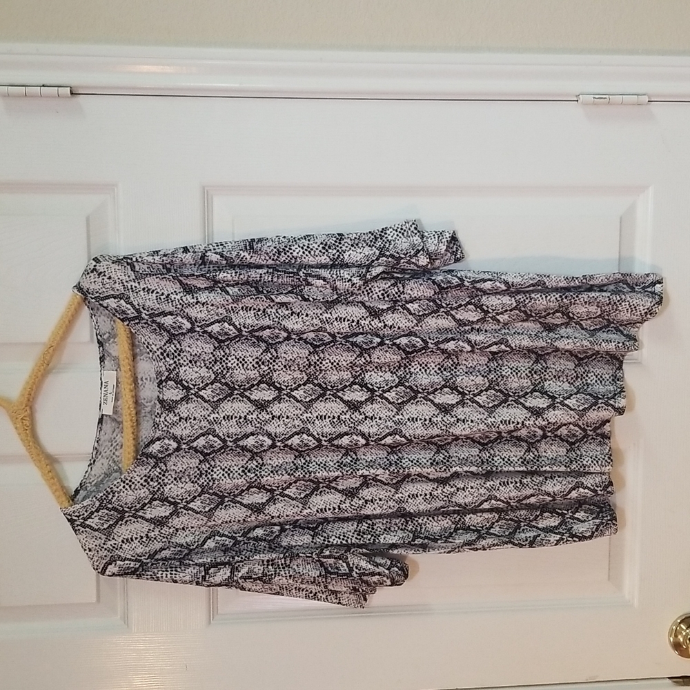 Snake Print Top
